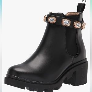 Steve Madden Jewel Lug Sole Chunky Block Heel Boot